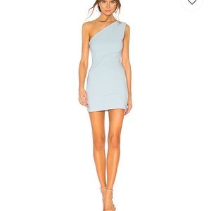 Michael Costello x Revolve Ava One Shoulder Dress